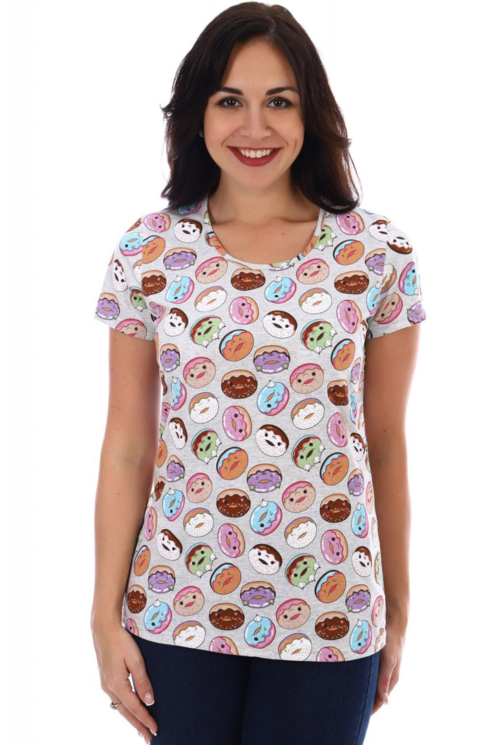 Фото товара 17544, футболка с пончиками